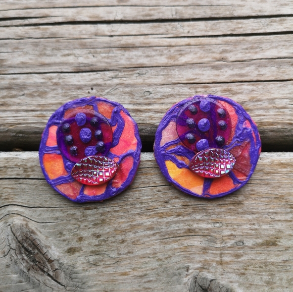 VINTAGE EARRINGS LOT - Picture 3 of 7